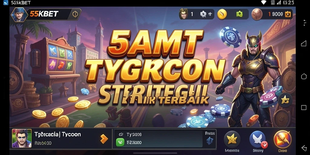 Gameplay 55KBET yang penuh strategi dan tantangan.