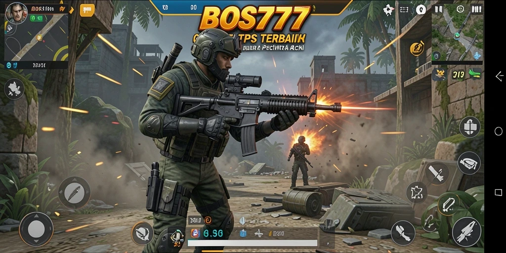 Tampilan menarik gameplay <strong>BOS777</strong> dalam pertempuran dinamis dan seru.