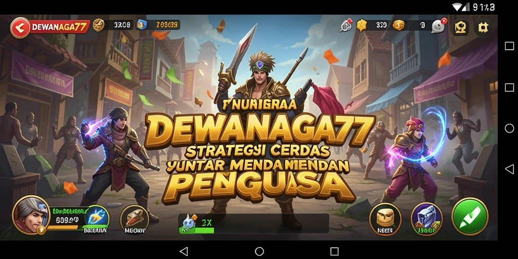 Gameplay mengasyikkan yang menantang strategi pemain.