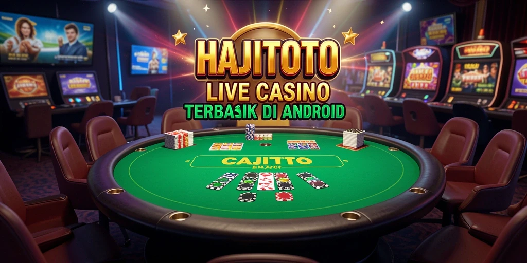 Tampilan gameplay langsung HAJITOTO dengan dealer profesional.