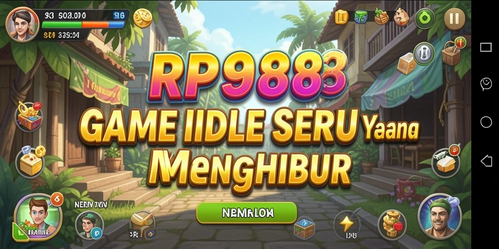 Screenshot RP888 menunjukkan gameplay santai dan bersenang-senang.